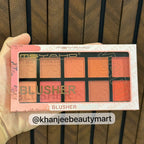 Meis Professional Makeup Matte Blusher Palette – 10 Colors Blush Palette
