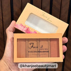 Face It Natural Story 4 Colors Highlighter Palette