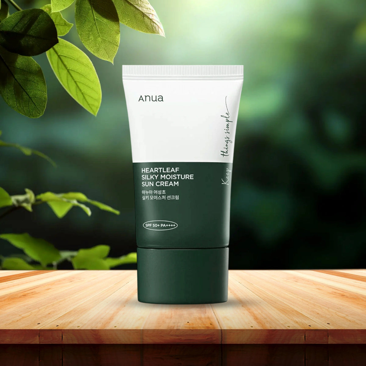Anua Heartleaf Sikly Moisture Sun Cream SPF 50+ PA