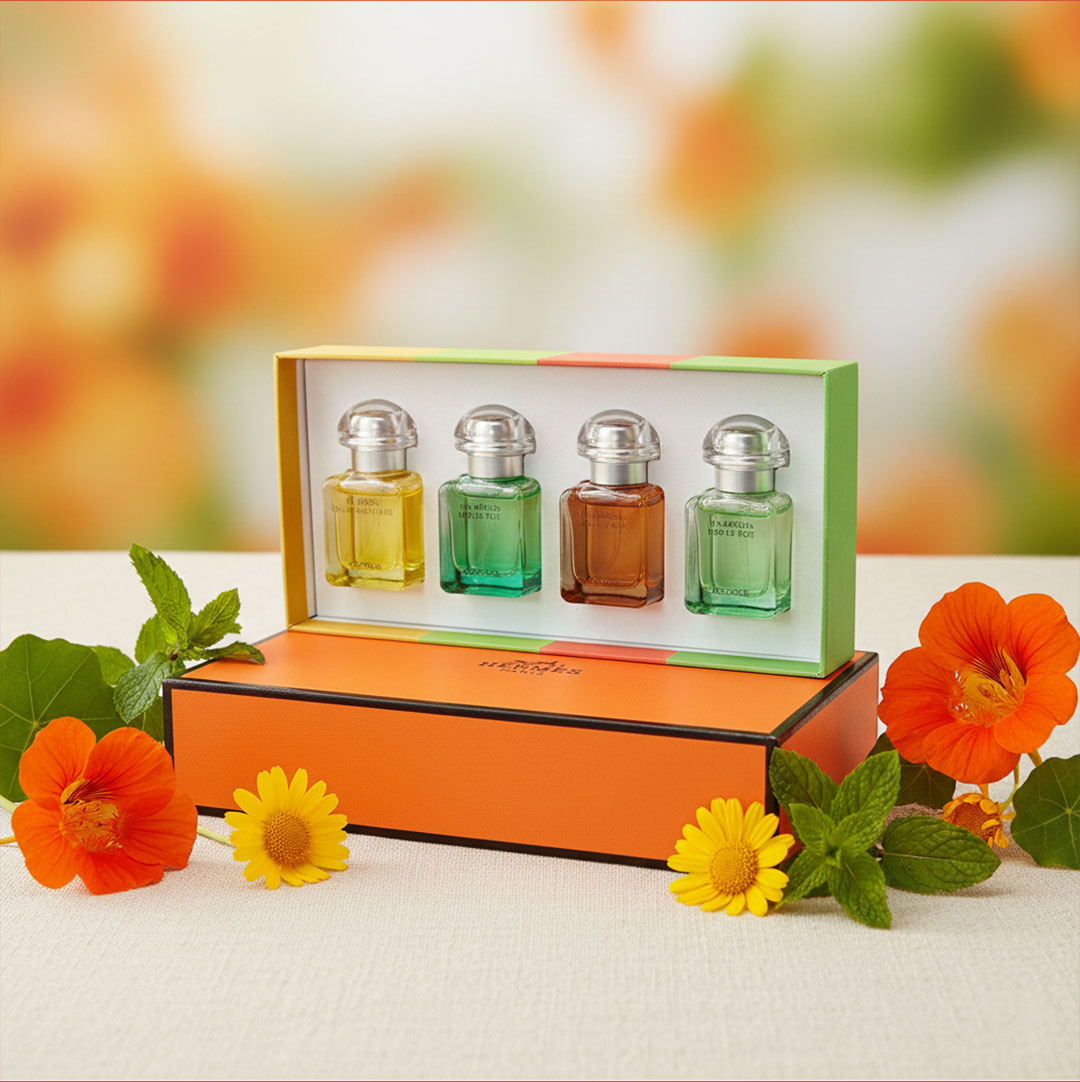 Hermès "Le Jardin" Garden Collection Miniature gift set