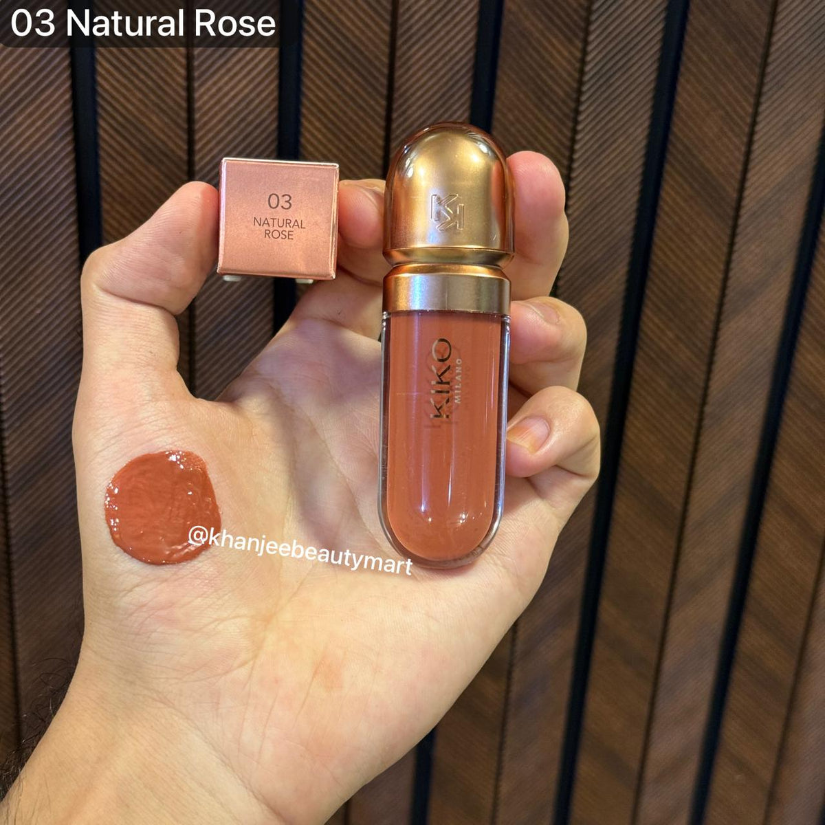 Kiko Milano Golden Oasis 3D Hydra LipGloss 5 Shades