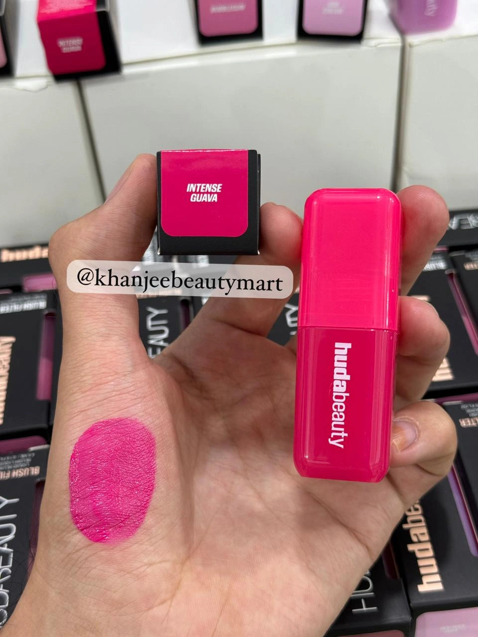 Huda beauty Iiquid Blush 6 shades