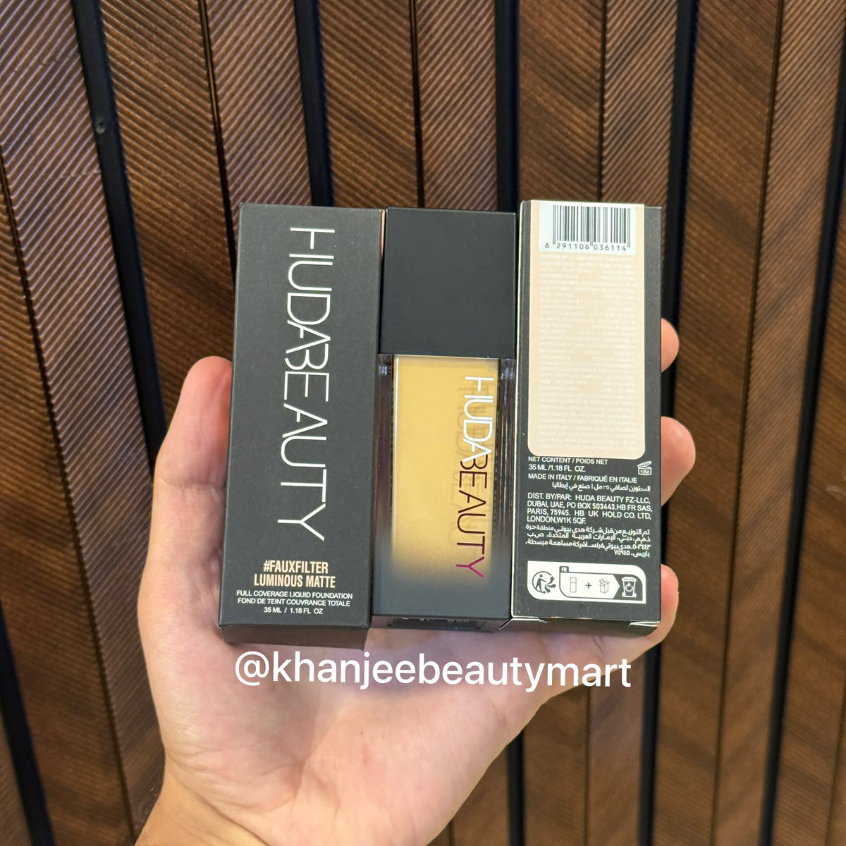 Huda Beauty #FauxFilter Luminous Matte Full Coverage Liquid Foundation