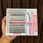Kashees DIY Cluster Eyelash Extension Light weight Natural looking