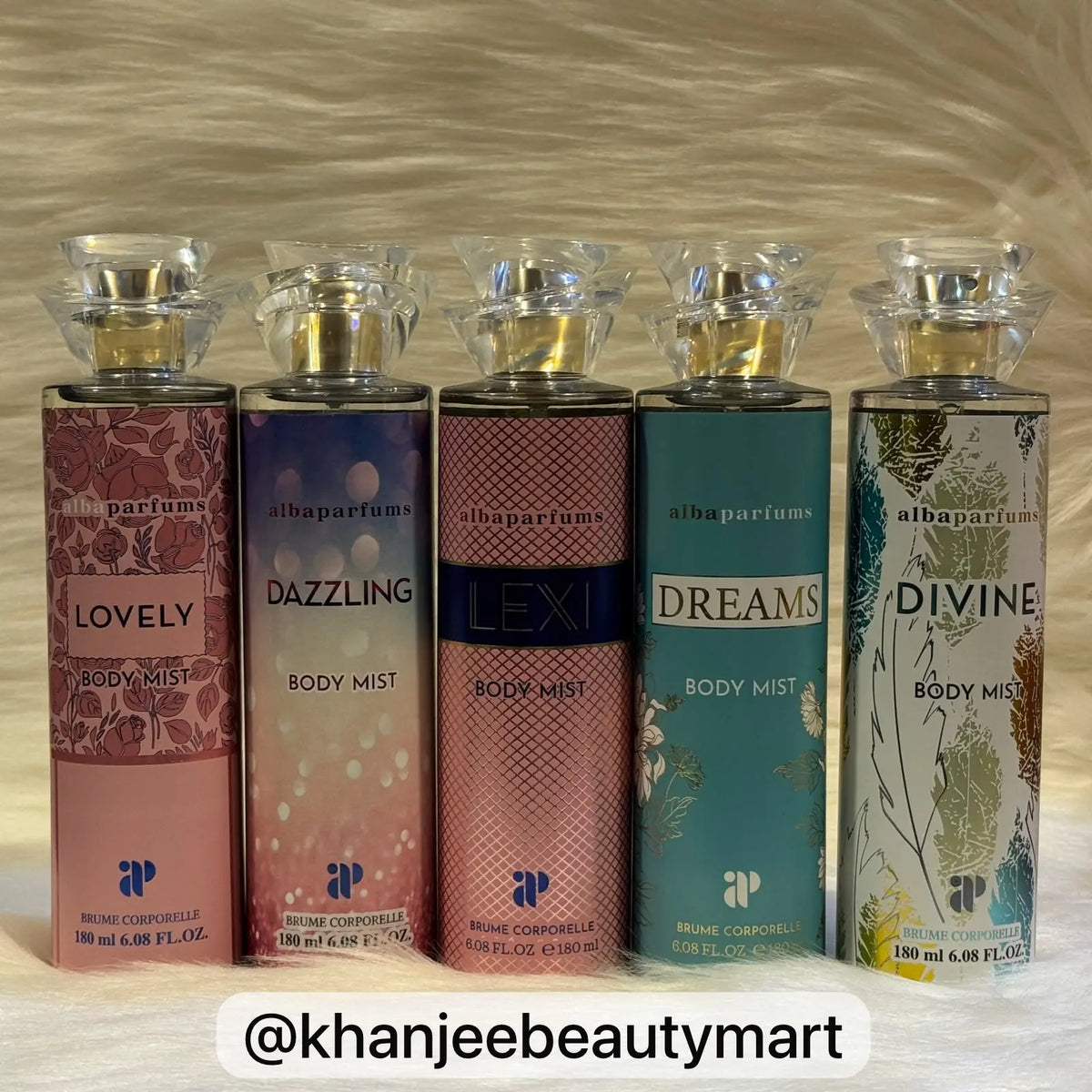 Albaparfums Lovely Floral Perfumed Body Mist Spray 180ml