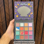 Colorful Rainbow Seashell 16-Color Eyeshadow Palette