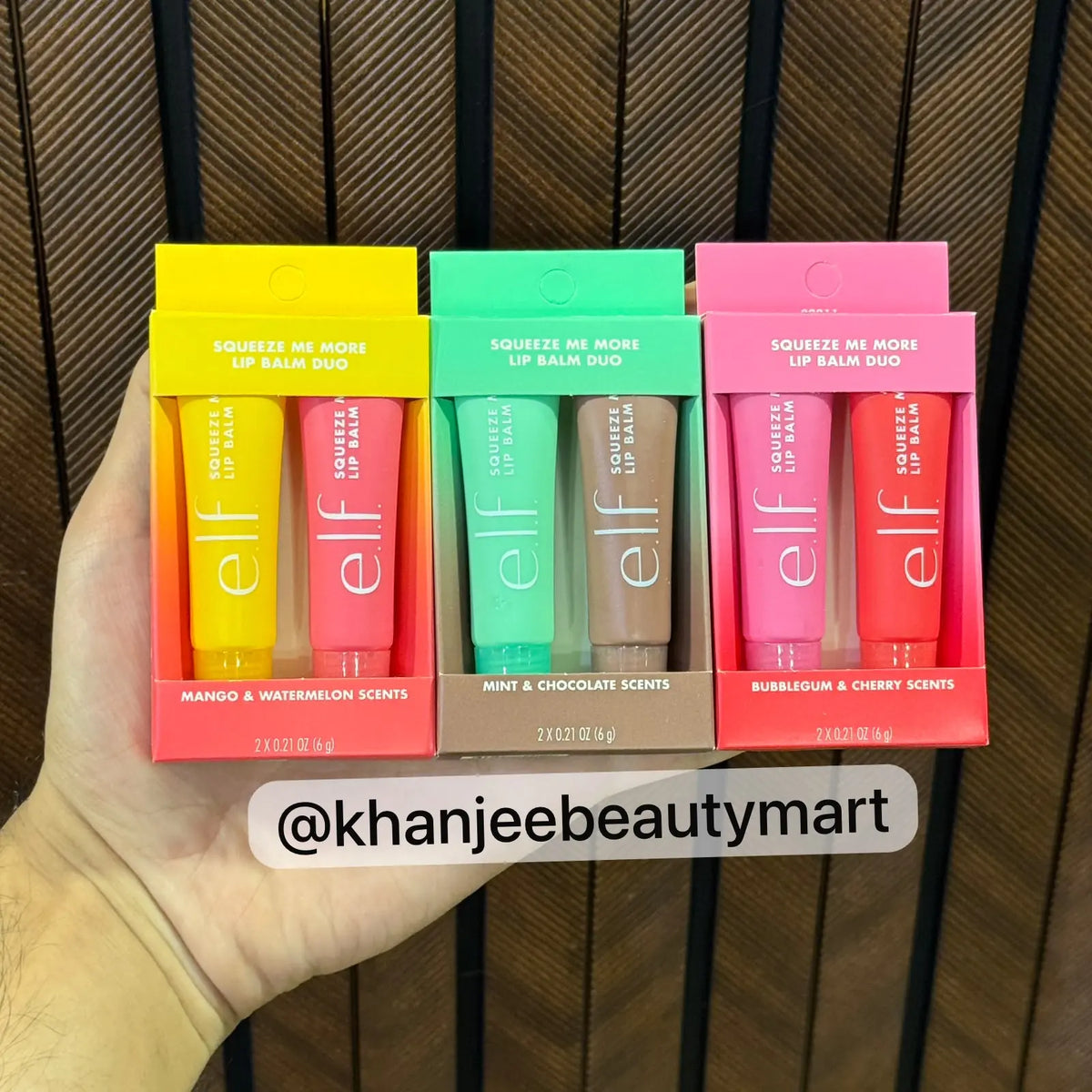 e.l.f. SQUEEZE ME MORE Lip Balm Duo - 2 in 1 Pack