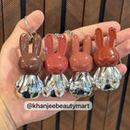 Karité Cute Bunny Lip Gloss Keychain Set (4 Shades Available)