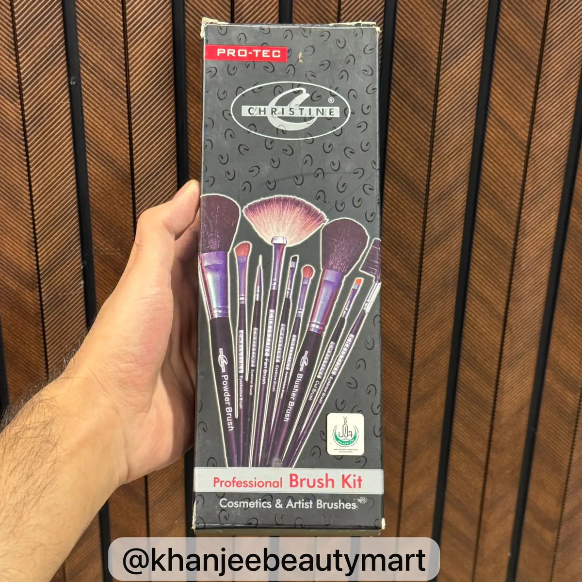 CHRISTINE PRO-TEC Professional Makeup Brush Kit