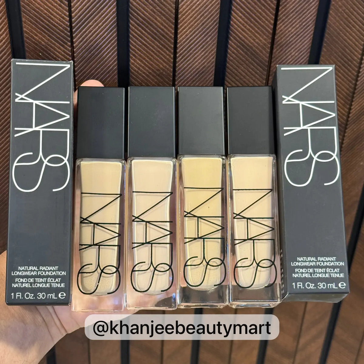 NARS Natural Radiant Longwear Foundation.