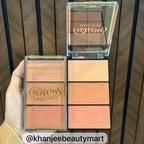 ROMANTIC COLOR Curious 3-Color Powder Blush & Face Palette Kit