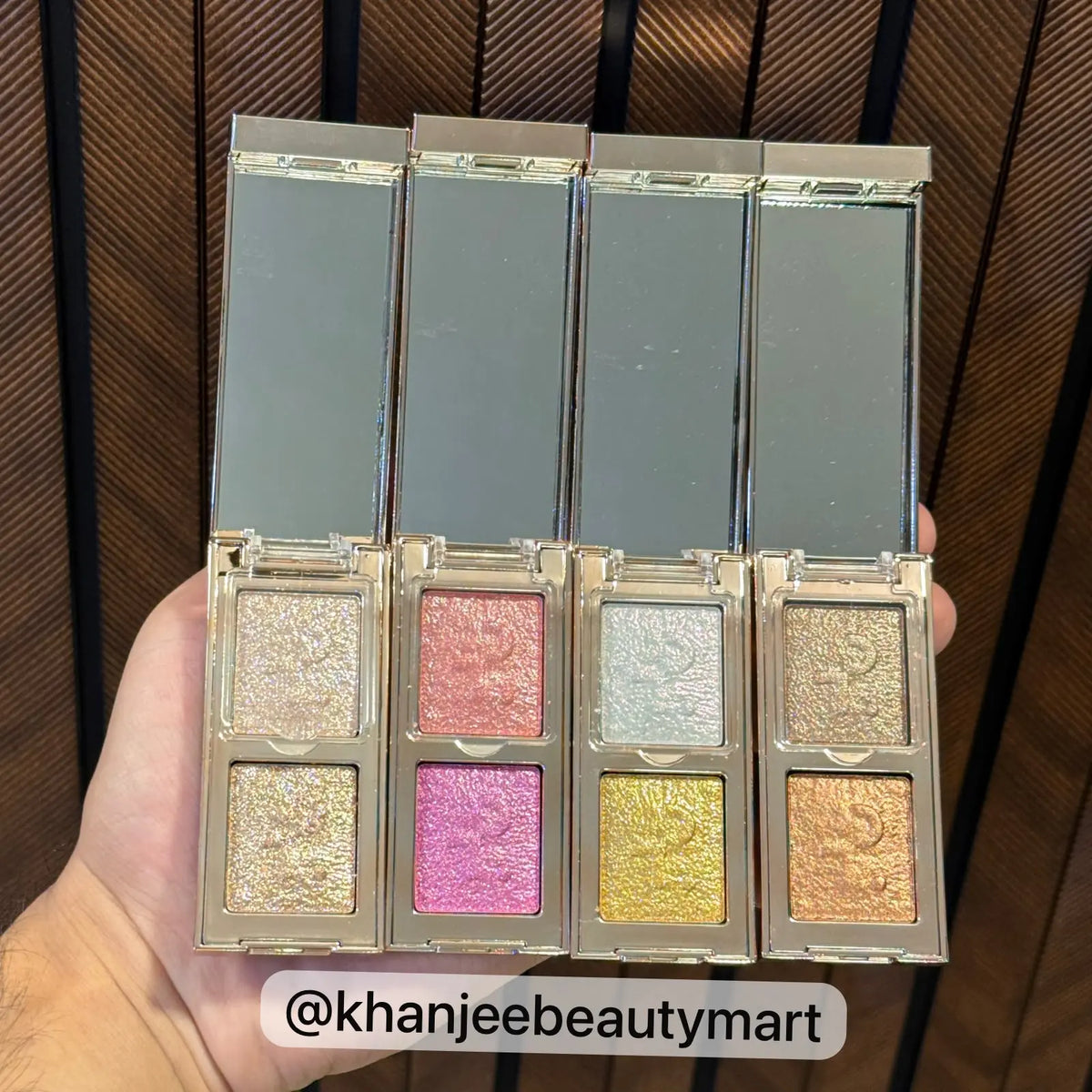 PATRICK TA Major Glow Shimmer & Highlight Eyeshadow Duo Compacts (4 Shade Options Available)