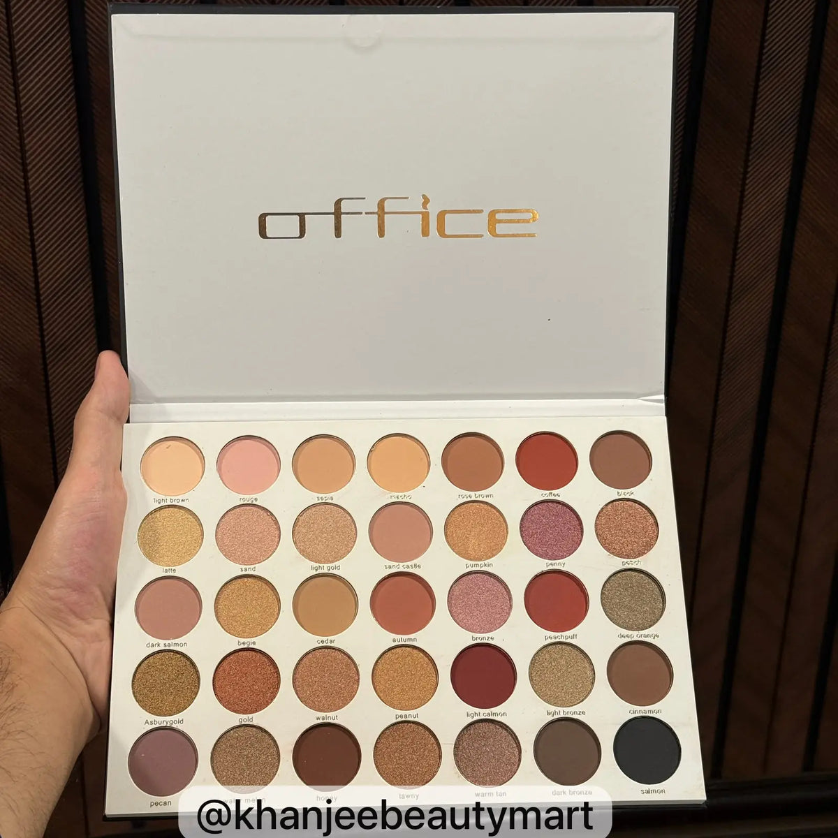 OFFICE Professional Nude Eyeshadow Palette 35-Color Makeup Kit