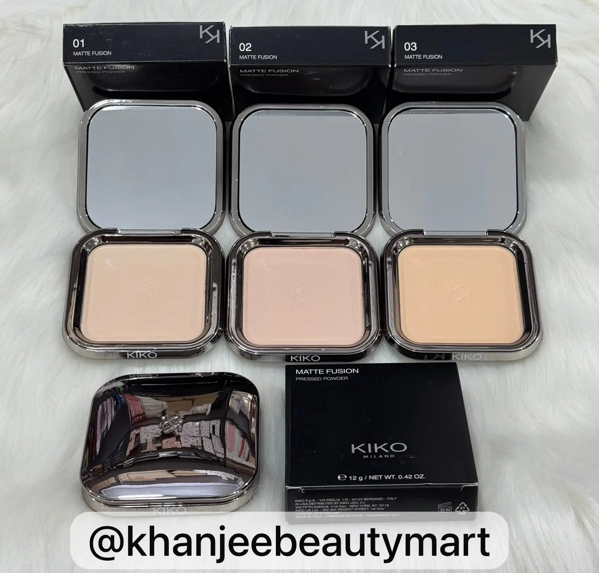 KIKO Milano Matte Fusion Pressed Powder Compact