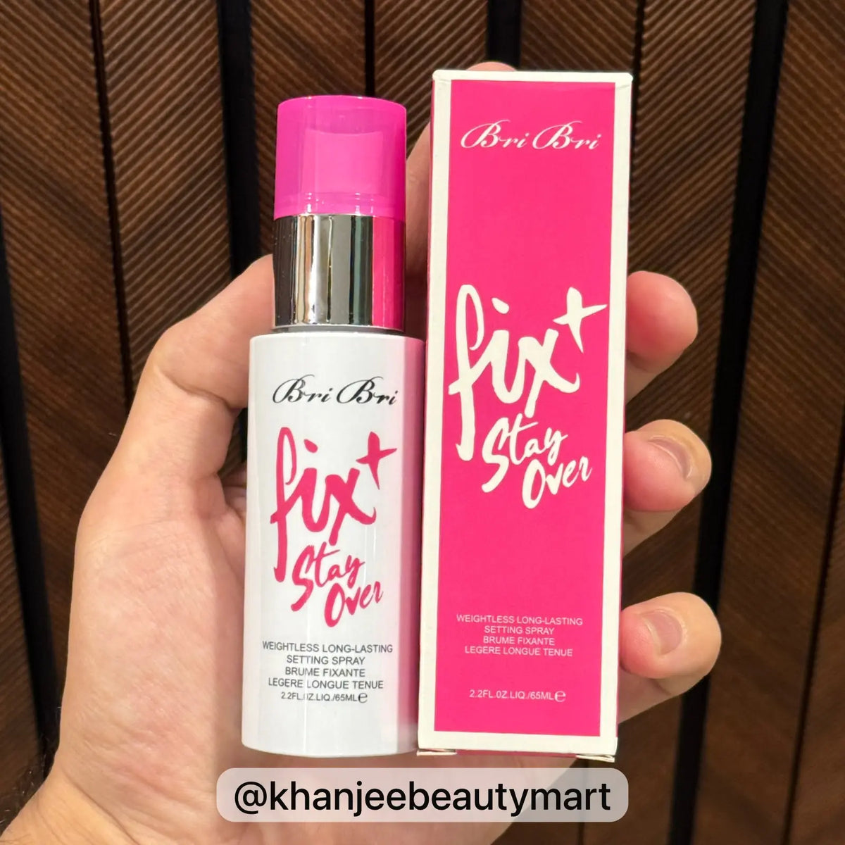 Bri Bri Fix+ Stay Over Weightless Long-Lasting Setting Spray 65 ml