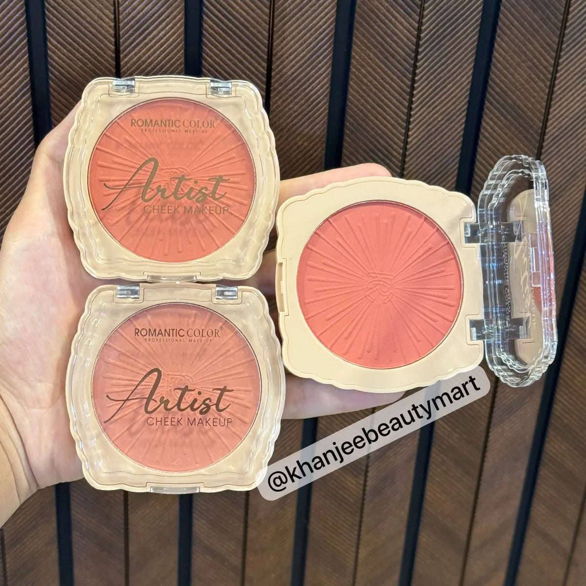 ROMANTIC COLOR Artist Cheek Makeup Powder Blush Singles