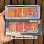 ROMANTIC COLOR Graceful 4-Color Blush & Face Palette Kit