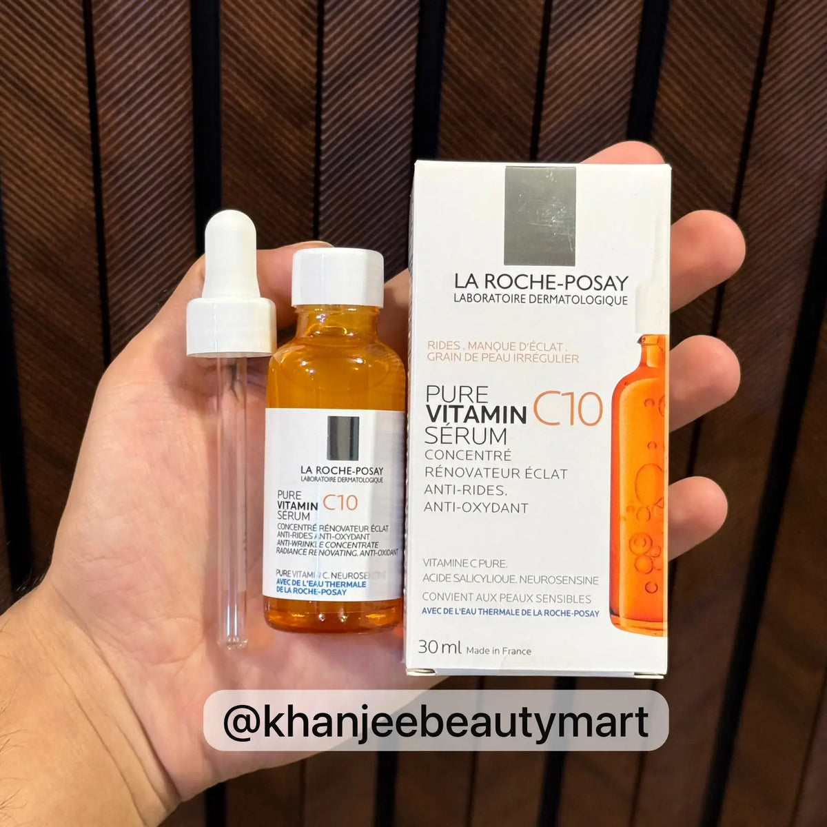 La Roche-Posay Pure Vitamin C10 Serum (30 ml / Made in France)