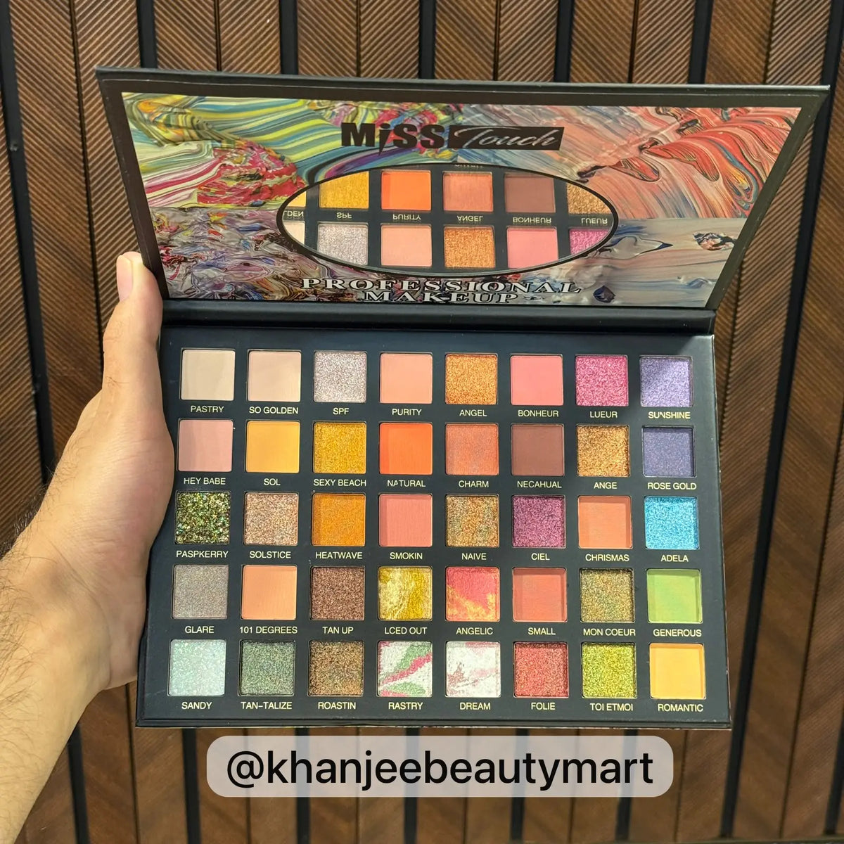 Product Title MISS Touch Professional Makeup 40-Color Eyeshadow Palette Kit