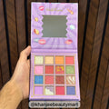 Colorful Rainbow Mermaid Shell 16-Color Eyeshadow Palette