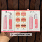 Drohoo Travel Collection Hydrating Lip Gloss & Lip Balm Set (6 Shades Available)