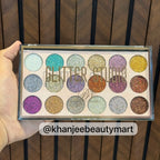 Beauty Nakeed GLITTER STUDIO 18-Color Pressed Glitter Eyeshadow Palette