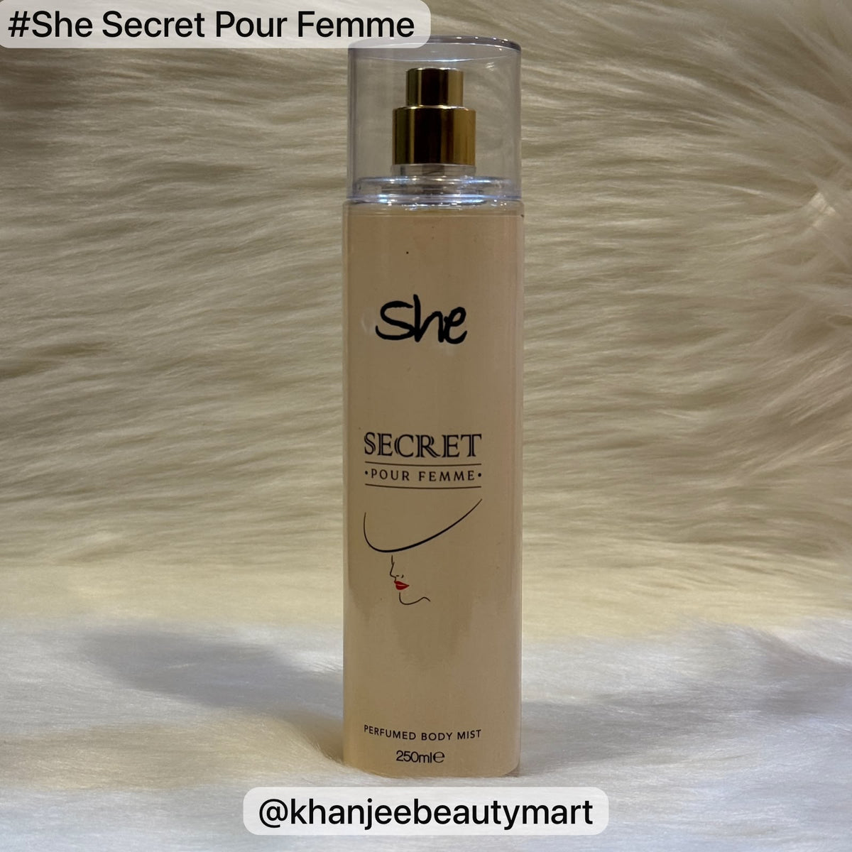 She... ROMANTIC LOVER Perfumed Body Mist Spray for Women (250ml)