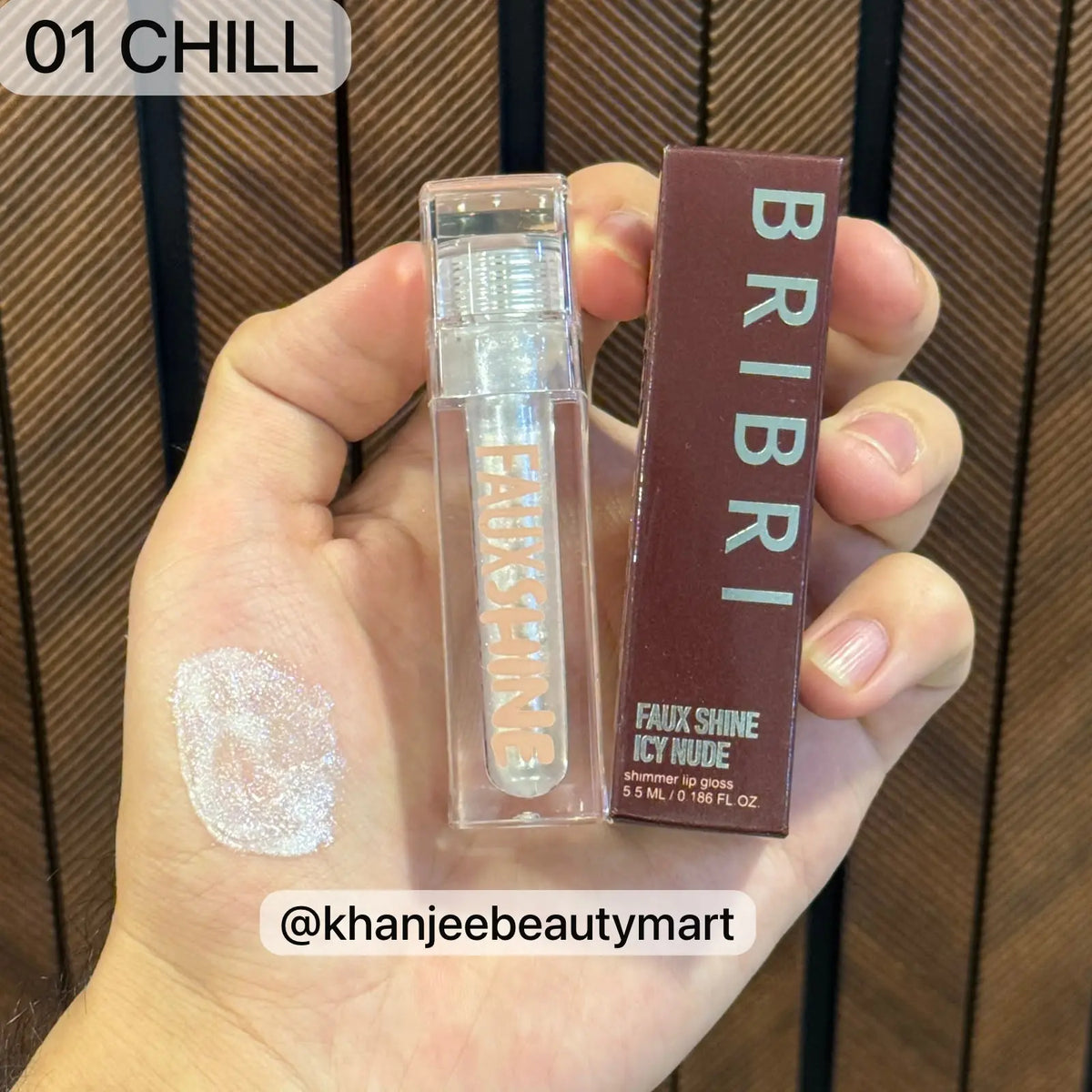 BRIBRI FAUX SHINE Shimmer Lip Gloss Collection