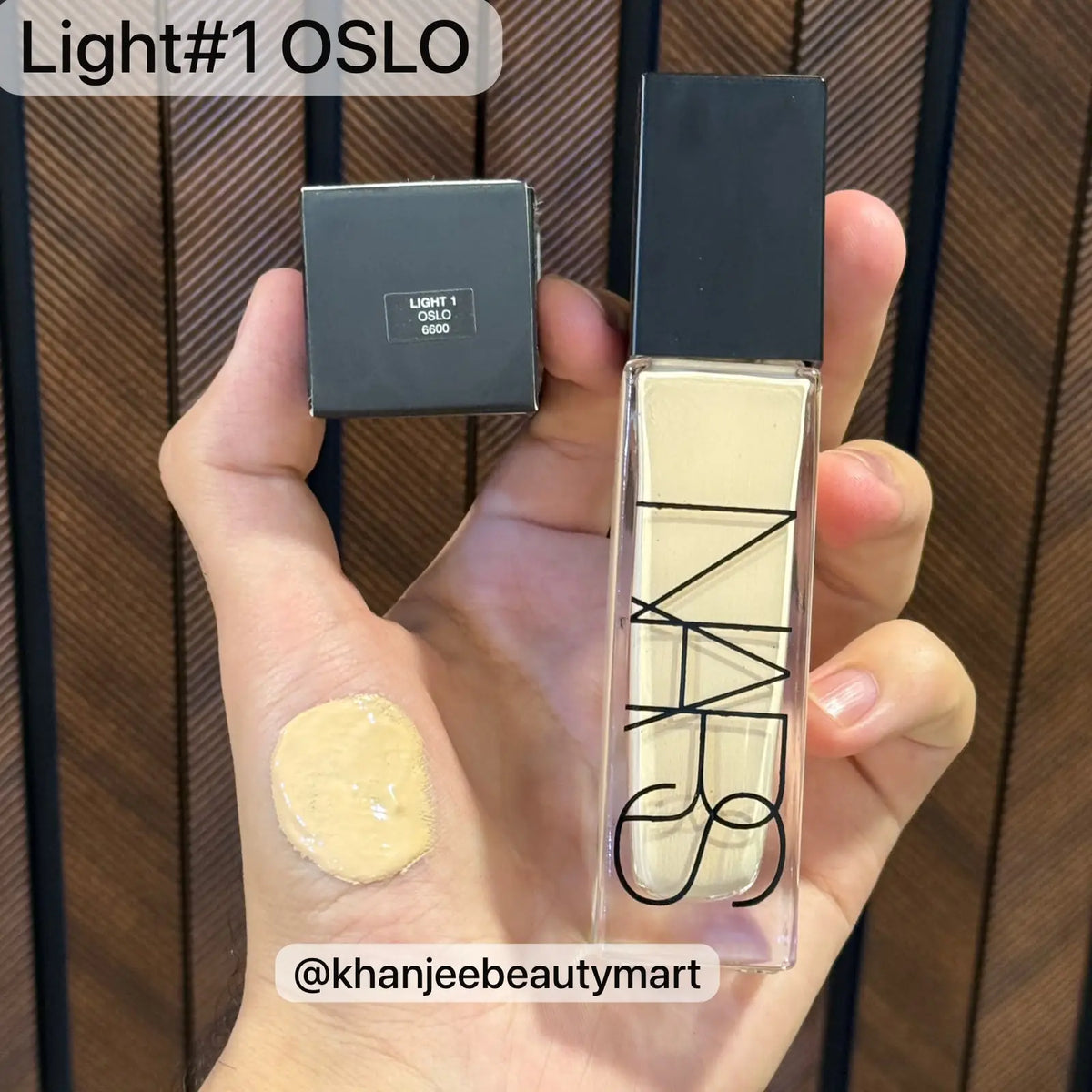 NARS Natural Radiant Longwear Foundation.