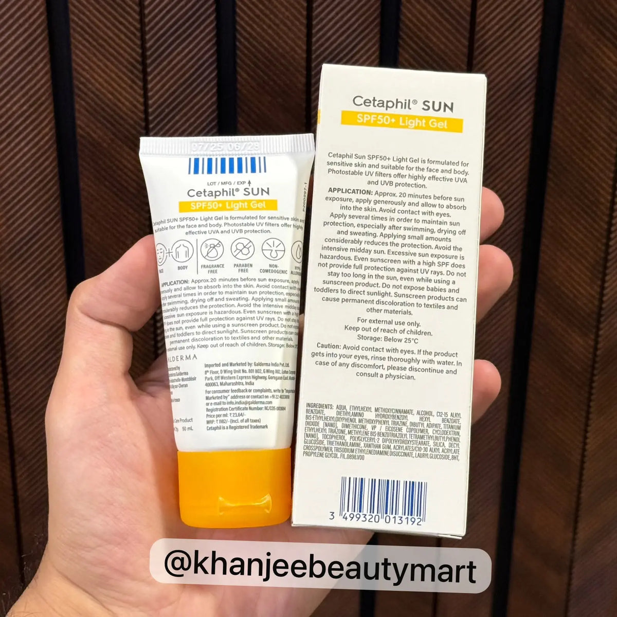 Cetaphil SUN SPF 50+ Light Gel Very High Protection