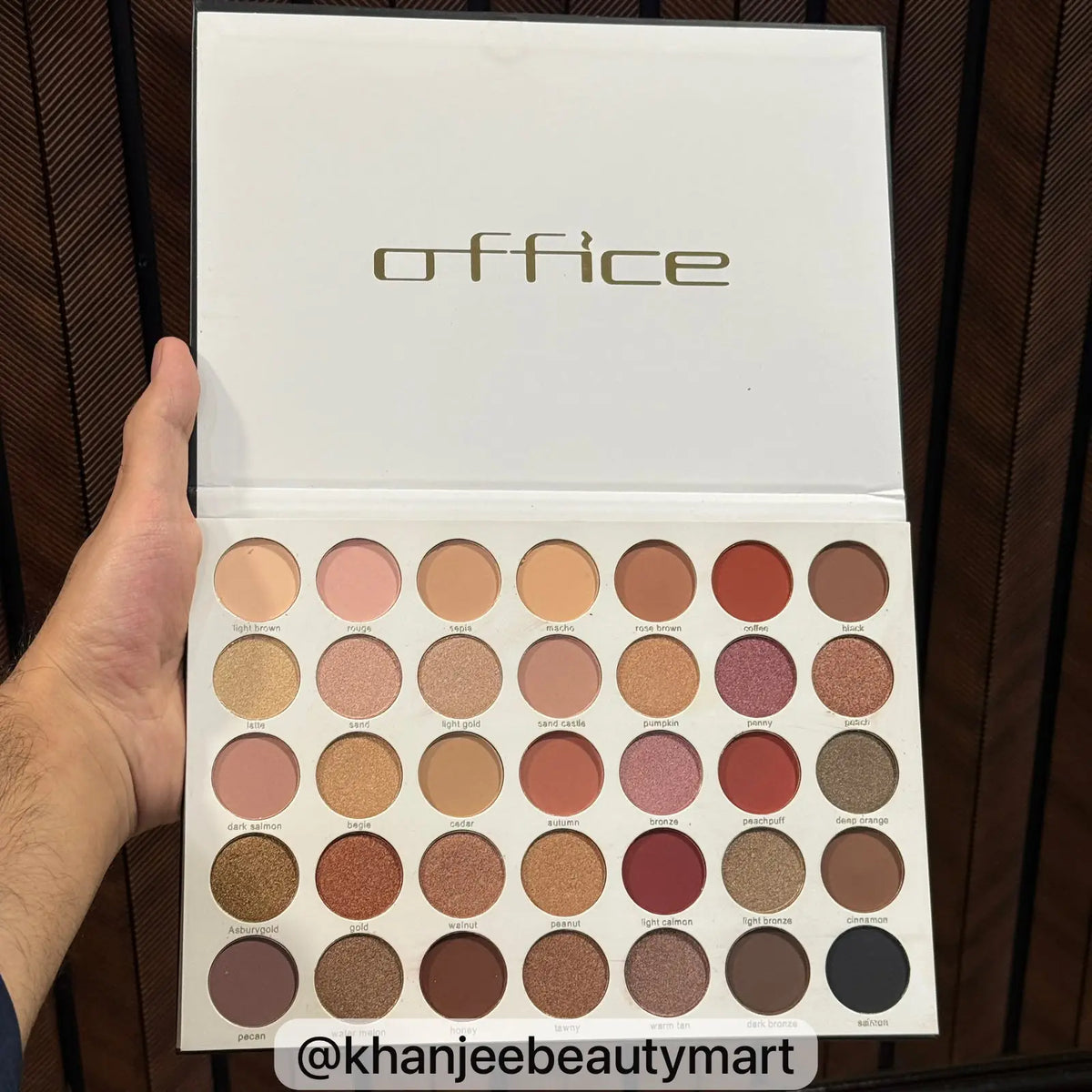 OFFICE Professional Nude Eyeshadow Palette 35-Color Makeup Kit