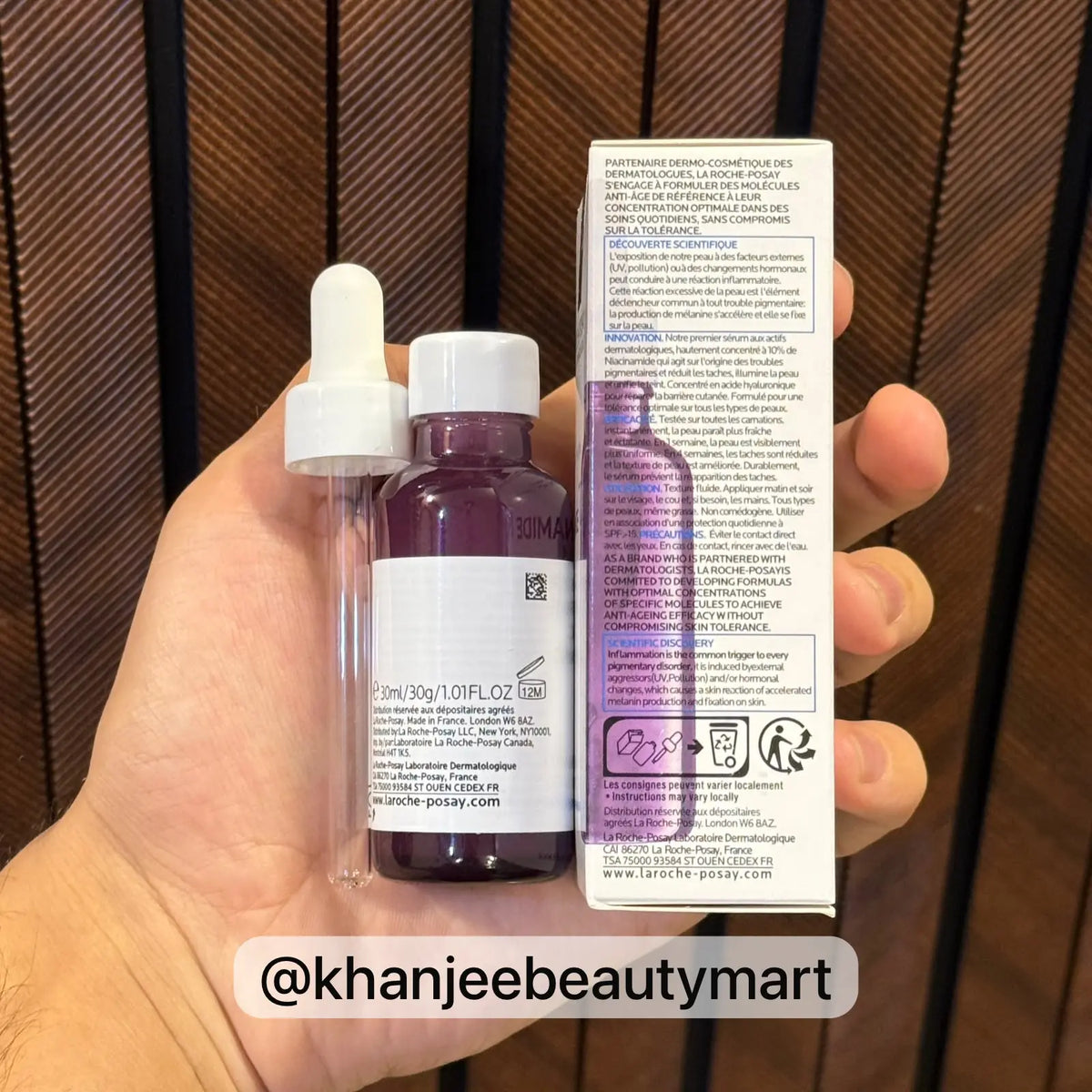 La Roche-Posay Pure Niacinamide 10 Serum (30 ml / Made in France)