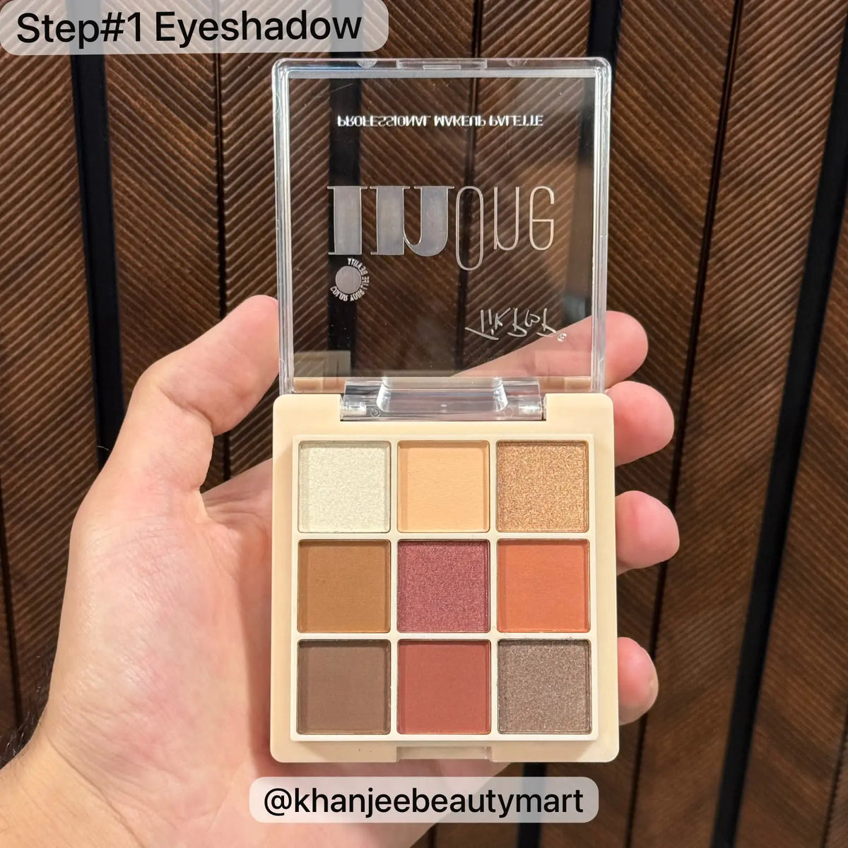 Tik Tok 3-Layer All-In-One Makeup Palette (Eyeshadow, Blush & Contour)