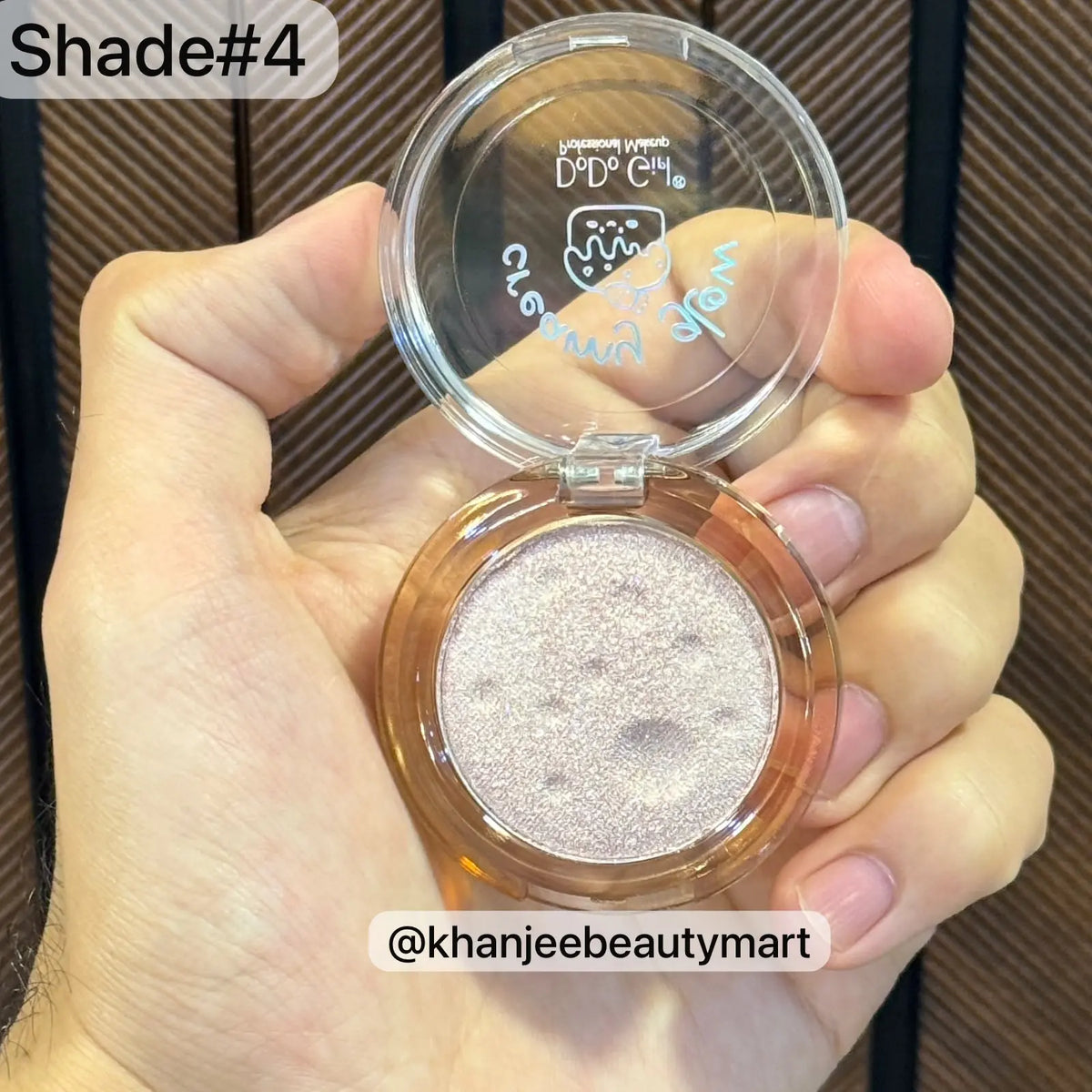 DoDo Girl Creamy Glow Single Shimmer Highlighter & Eyeshadow Pots