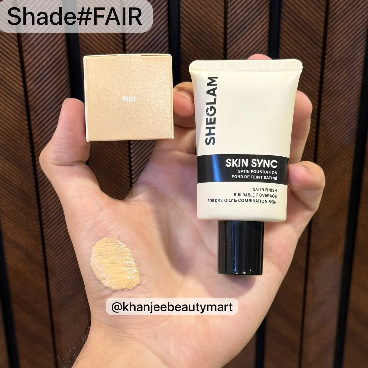 SHEGLAM Skin Sync Satin Foundation