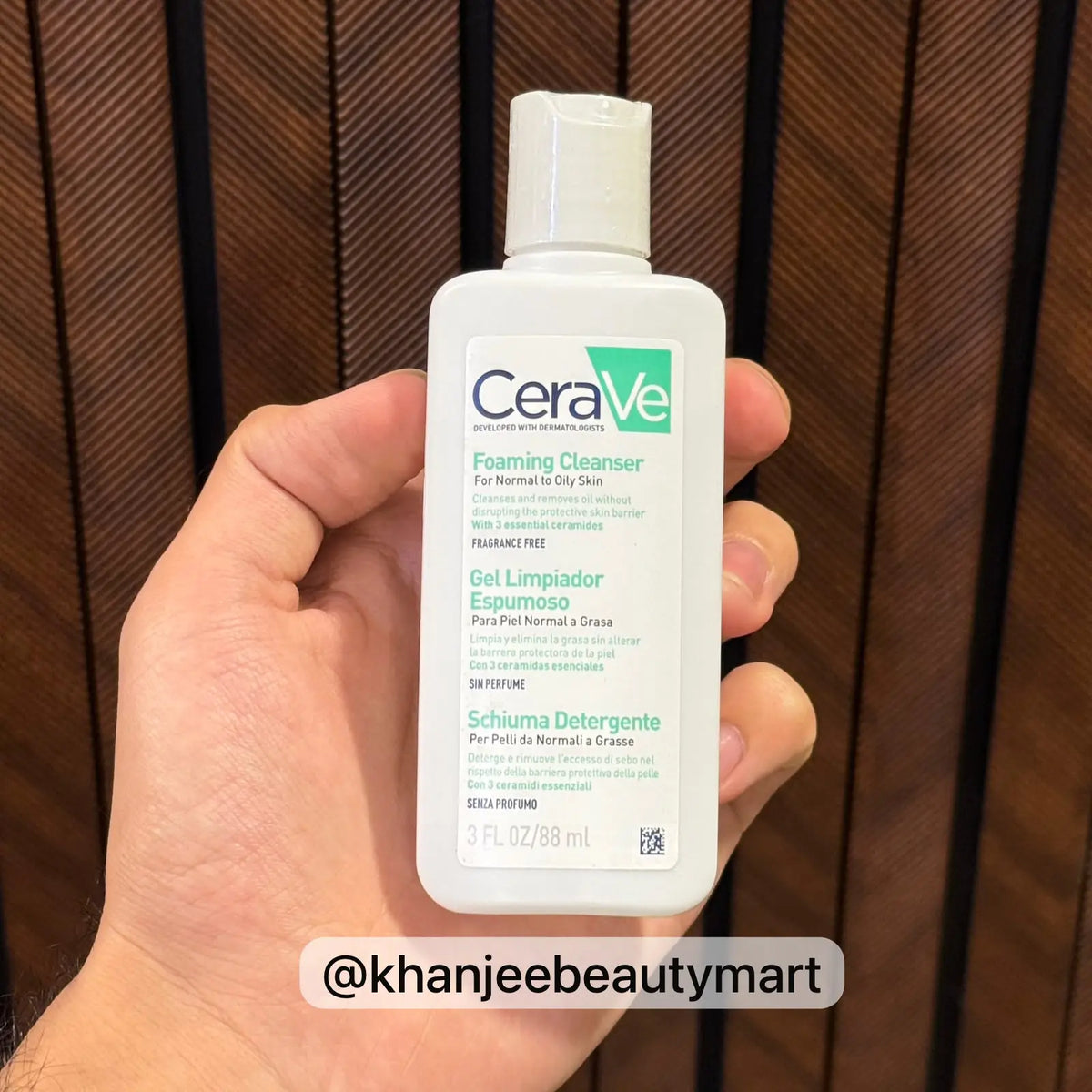 CeraVe Foaming Cleanser For Normal to Oily Skin