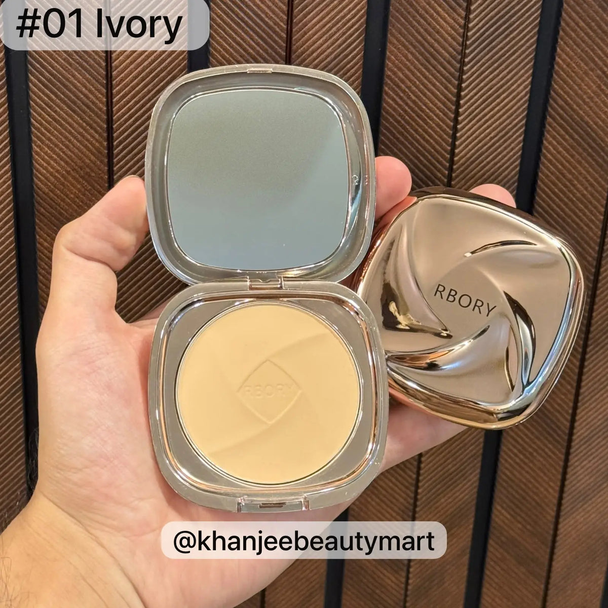 RBORY Perfect Finish Face Powder Compact