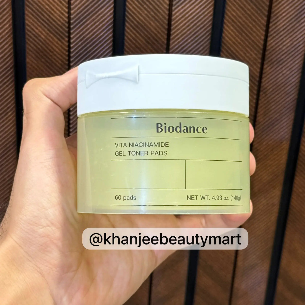 Biodance Vita Niacinamide Gel Toner Pads 60 pads