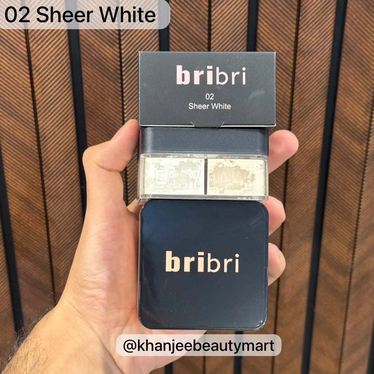 bribri 4-Grid Multi-Shade Loose Setting Powder