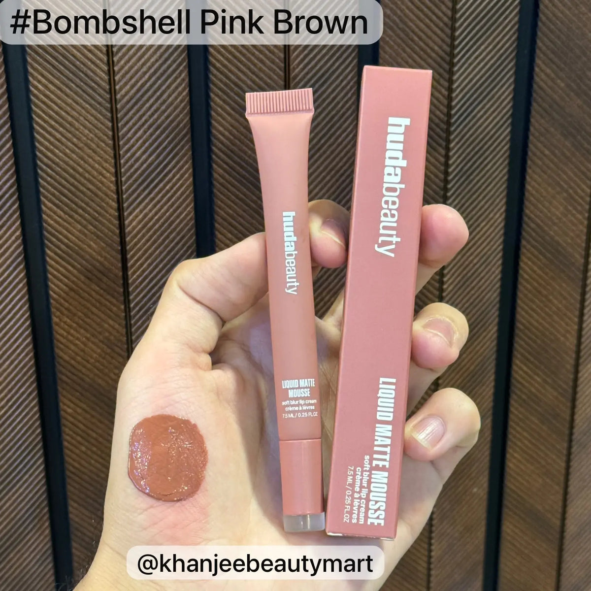 hudabeauty Liquid Matte Mousse Soft Blur Lip Cream