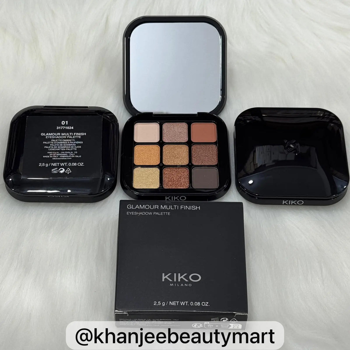 KIKO Milano Glamour Multi Finish Eyeshadow Palette