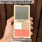 Tik Tok 3-Layer All-In-One Makeup Palette (Eyeshadow, Blush & Contour)