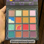 Colorful Rainbow Seashell 16-Color Eyeshadow Palette