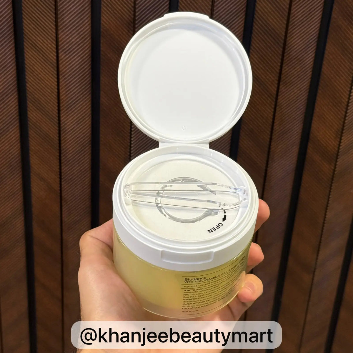 Biodance Vita Niacinamide Gel Toner Pads 60 pads