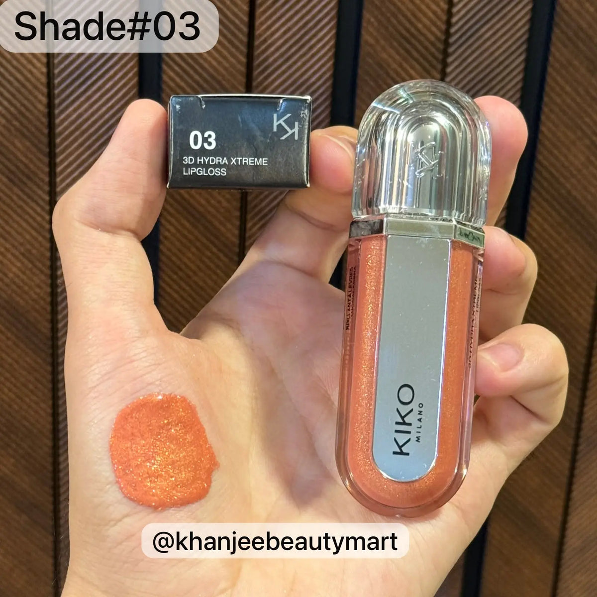 KIKO Milano 3D Hydra High Shine Hydrating Plumping Lipgloss