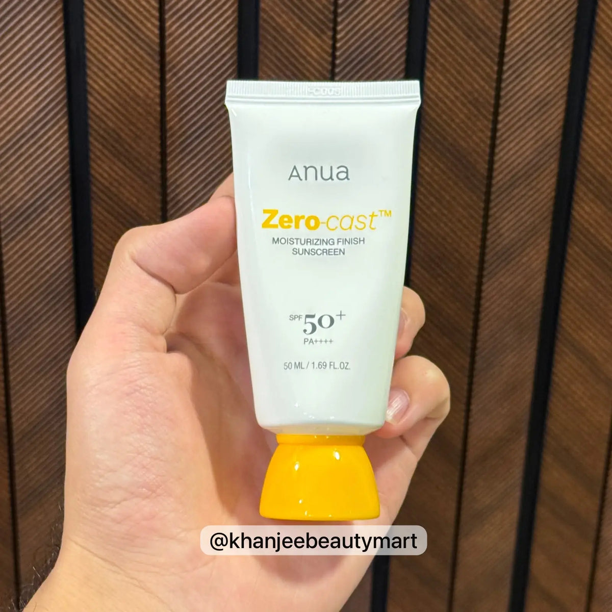 Anua Zero-cast™ Moisturizing Finish Sunscreen SPF 50+ PA++++