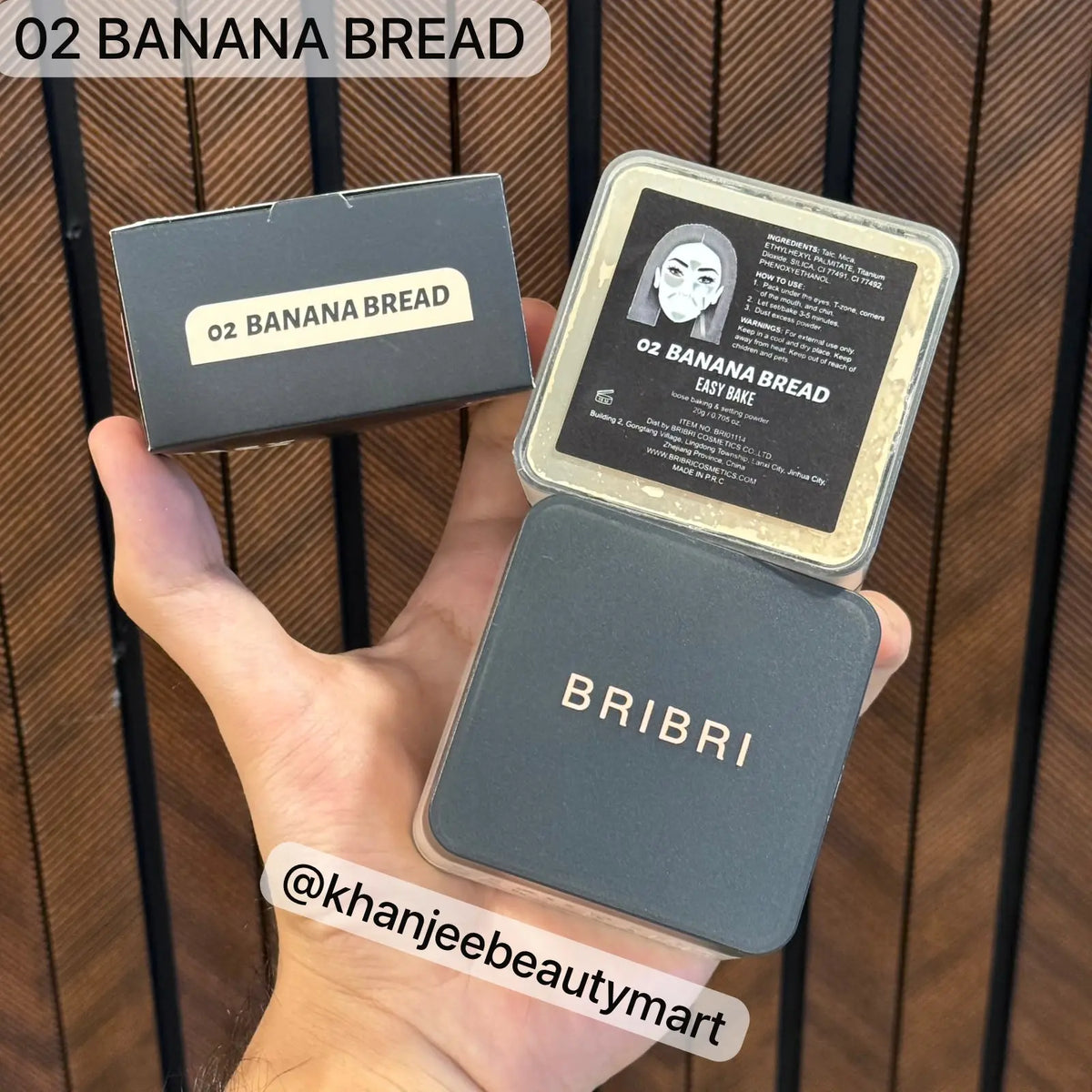 BRIBRI EASY BAKE Loose Baking & Setting Powder