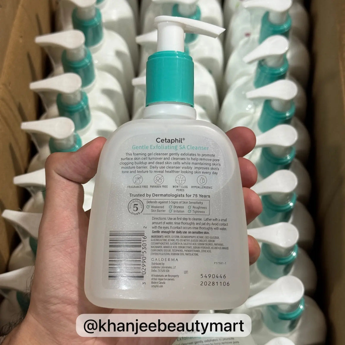 Cetaphil Gentle Exfoliating SA Cleanser for All Skin Types
