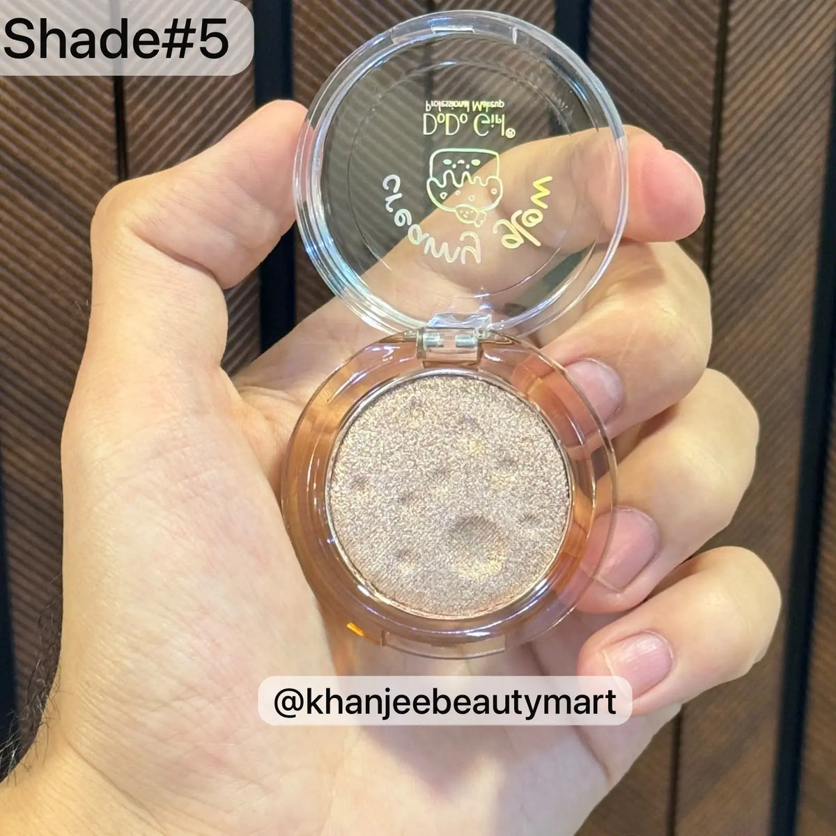 DoDo Girl Creamy Glow Single Shimmer Highlighter & Eyeshadow Pots