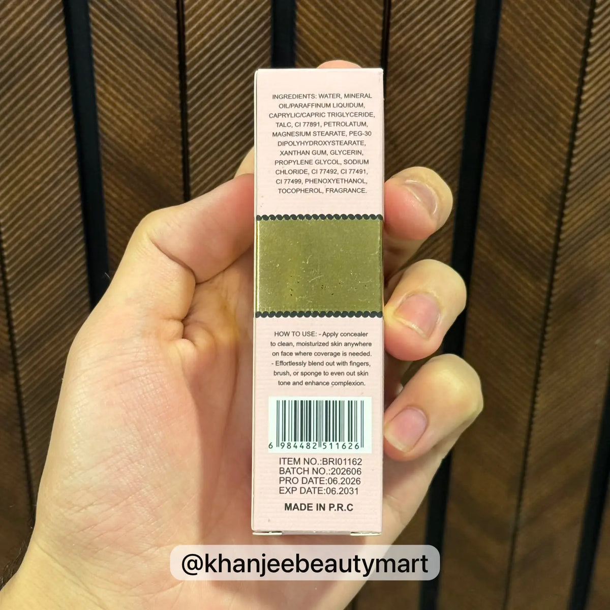 Bri Bri THIS WAY Multi-Use Sculpting Concealer Super Coverage